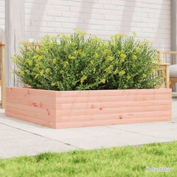 Jardinire 90x90x23 cm bois massif douglas
