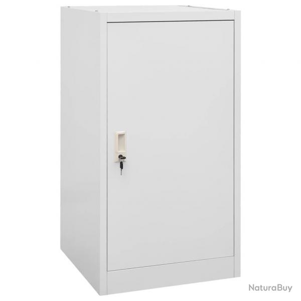 Armoire  selles Gris clair 53x53x105 cm Acier