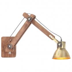 Lampe murale Style industriel Laiton Rond E27