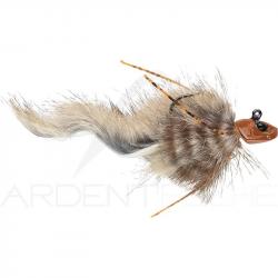 Bucktail jig SAKURA Chabio Zn L 4.2g BS Brown shad