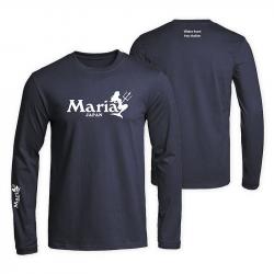 Tee shirt à manches longues MARIA Dry long sleeve Navy M