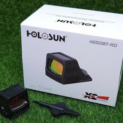 Point rouge red dot en titane holosun HE 508T-RD-X2