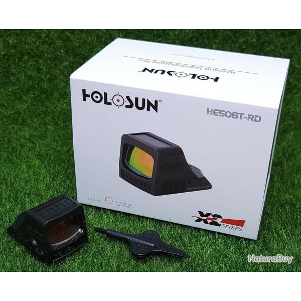 Point rouge red dot en titane holosun HE 508T-RD-X2