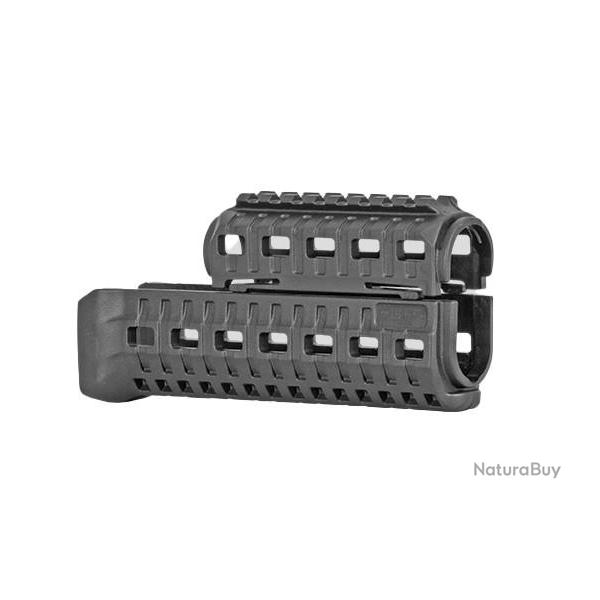 POIGNEE AVANT VERTICALE CAOUTCHOUC FIXATION M-LOCK