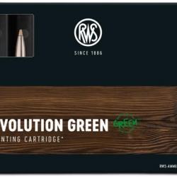 Munitions RWS 6.5x55 SE Evo Green 6.0g 93gr x2 boites