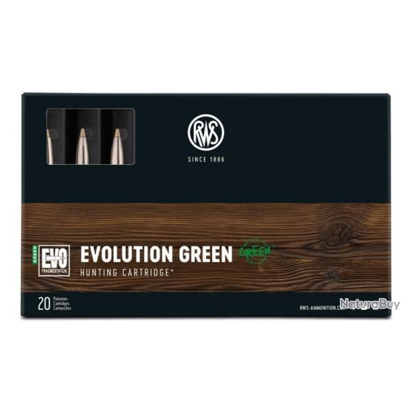 Munitions RWS 6.5x55 SE Evo Green 6.0g 93gr x2 boites