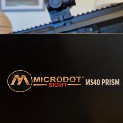 Microdot Sight MS40 PRISM - Red dot holographique Point rouge