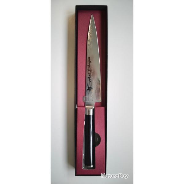 Kai DM-0701 Shun Classic Couteau Universel Japonais lame Damas de 15 cm - dition limite avec signa