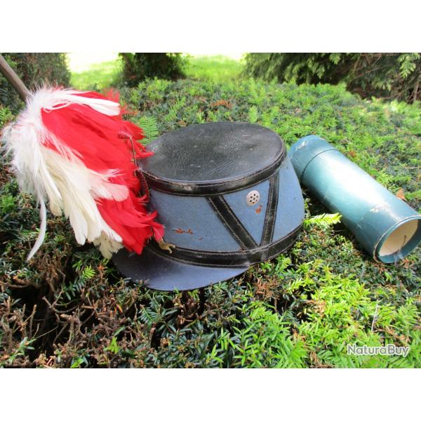 Casque ww2 ? Shako officier ecole militaire spciale Saint Cyr