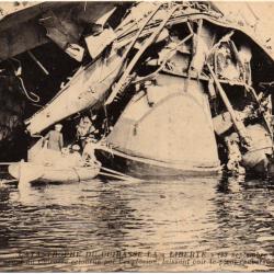 CPA- Marine Militaire -  CATASTROPHE DU CUIRASSE LIBERTÉ 1911 N°3234