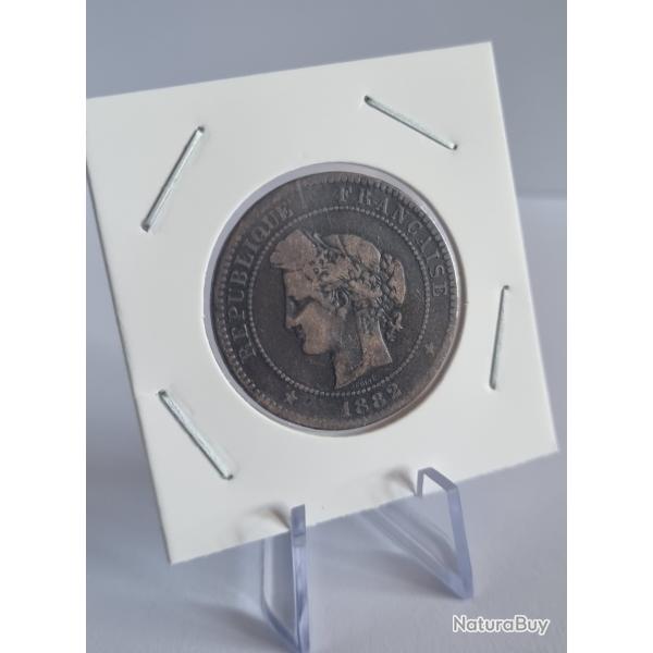 10 Centimes 1882 A Crs , Paris , XIXme Sicle 19me
