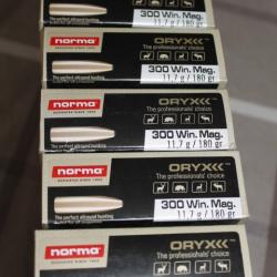 Lot de 100 &eacute;tuis .300 win mag NORMA ,tir&eacute;s une fois