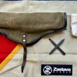 Ensemble housse + accessoires d'entretien pour optique Yougoslave ZRAK ON-M76 / ZASTAVA M76 / JNA