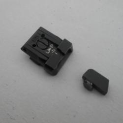 Hausse et guidon LPA pour Glock