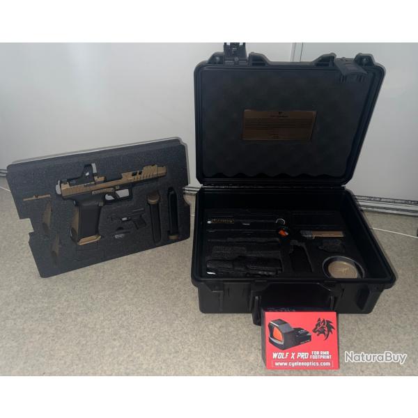 Canik TTI Combat + Wolf X pro