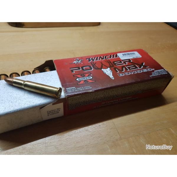 Vends 1 boite de 20 cartouches 30-30 Winchester Super X bonded 150 Grs