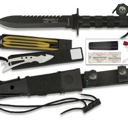 POIGNARD SURVIE ALBAINOX COMBAT KING II LAME 15.6CM - 31772
