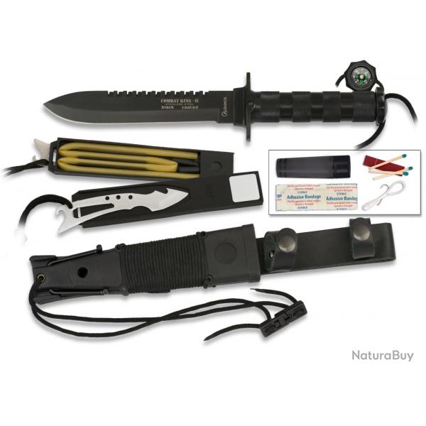 POIGNARD SURVIE ALBAINOX COMBAT KING II LAME 15.6CM - 31772