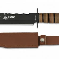 POIGNARD ALBAINOX USMC. LAME 17.8 CM - 32424