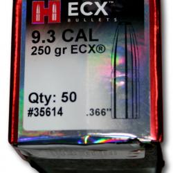OGIVE HORNADY ECX CAL 9.3 250GR