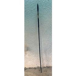 ANCIENNE ET RARE LANCE INDONESIENNE DU XIX° POUR COLLECTION ASIE , BORNEO, SUMATRA, DAYAK