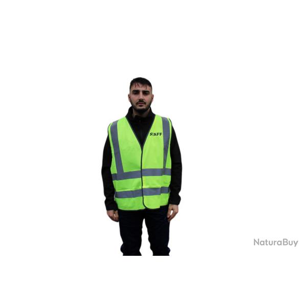 Gilet "STAFF" jaune EN 471 AMZ L/XL