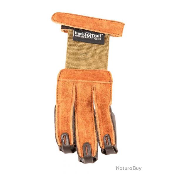 Gants de tir Traditree en cuir sud avec renfort Large