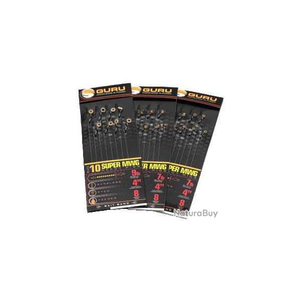 Hameons Guru SMWG Bait Bands 4" 10 / 0.22mm