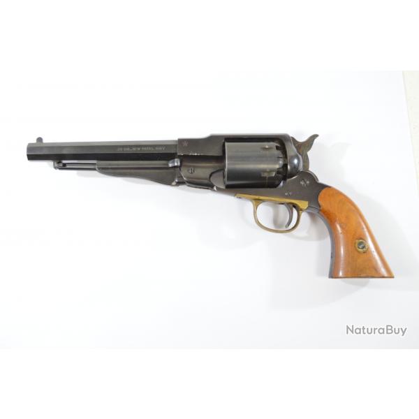Revolver Remington calibre .36 New Model Navy, poudre noire. Euroarms Brescia XX9 (1973)
