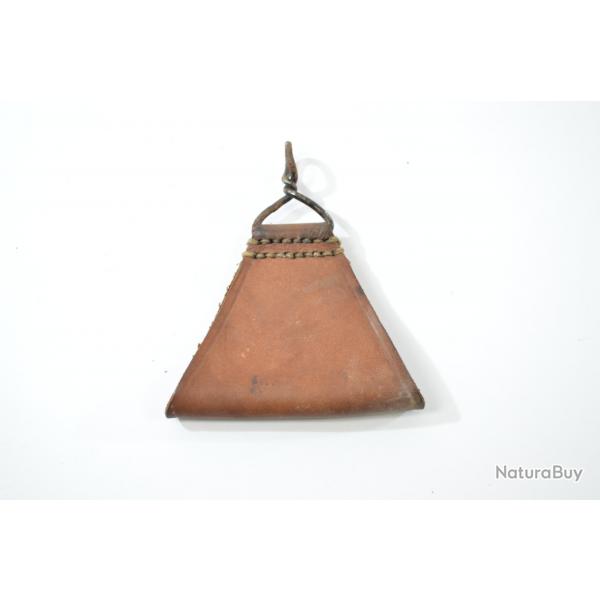 Triangle passant de suspension cuir pour brelage Arme Franaise Algrie Indochine