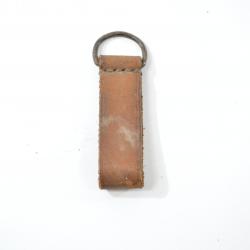 Passant de suspension cuir pour ceinturon / brelage Armée Française. Passant coulant D