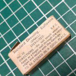 PANSEMENT ANGLAIS EUFLAVINE SMALL n°10 SOUTHALL'S WW2 39/45