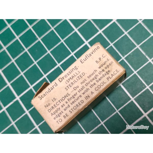 PANSEMENT ANGLAIS EUFLAVINE SMALL n10 SOUTHALL'S WW2 39/45