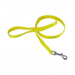 laisse nylon jaune S jokidog 1.20 m