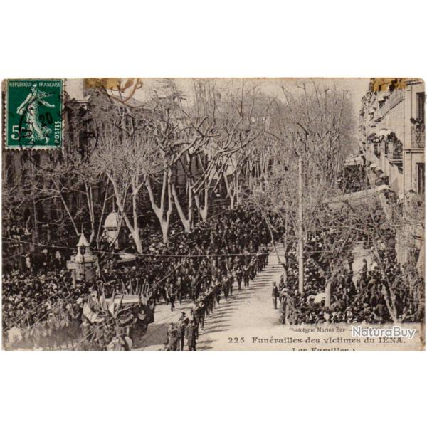 CPA - Marine Militaire -Funerailles des Victimes du Iena - Les Familles- N3137