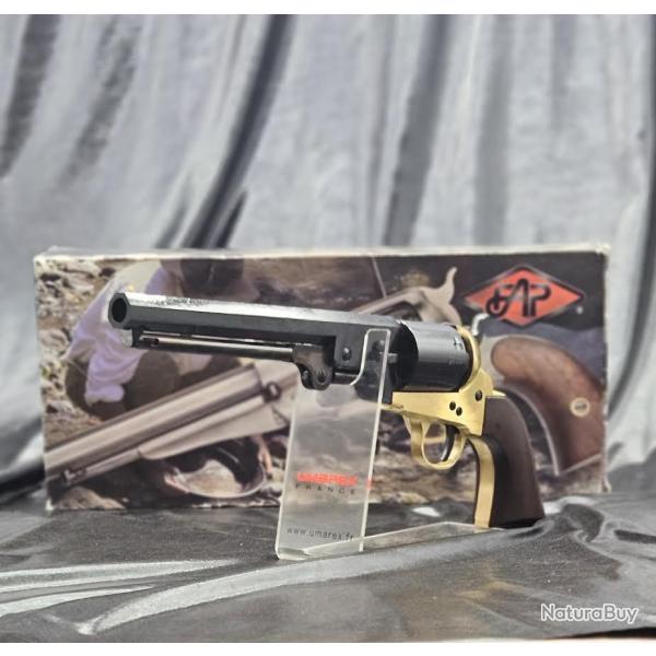 Revolver poudre noir 1851 Navy Millenium US Martial Calibre 44 Finition bronze
