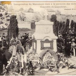 CPA - Marine Militaire -Monument élevé à la mémoire des victimes du Iéna Cimetière de Lagou - N°3143