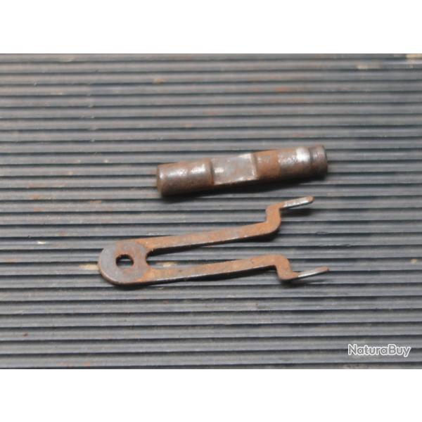 Poussoir de suret avec son ressort pour fusil Simplex Manufrance Ref @