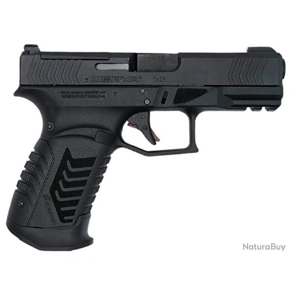Pistolet DERYA DY9 Noir "Optics Ready" cal.9x19
