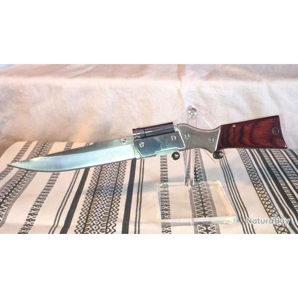 COUTEAU C. JULES HERBERTZ N162613 EN FORME CARABINE AVEC LAMPE INTEGREE