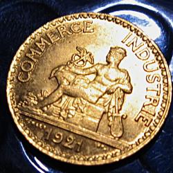 France pieces " bon pour 50 centimes" (chambre de commerce) 1921sup