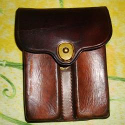 ETUI CUIR POUR COLT ..2 CHARGEURS