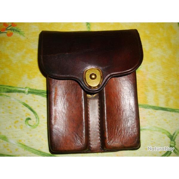 ETUI CUIR POUR COLT ..2 CHARGEURS
