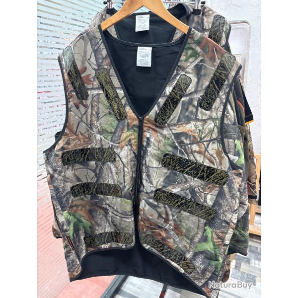 !! NEUF !! GILET DE SECURITE SAFETY LAB HUNTER IRIS CAMO 2xl