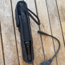Lampe taser shocker avec etui ceinture