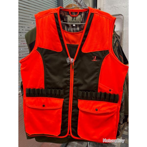 !! NEUF !! GILET PERCUSSION HAUTE VISIBILTE1287 XXL