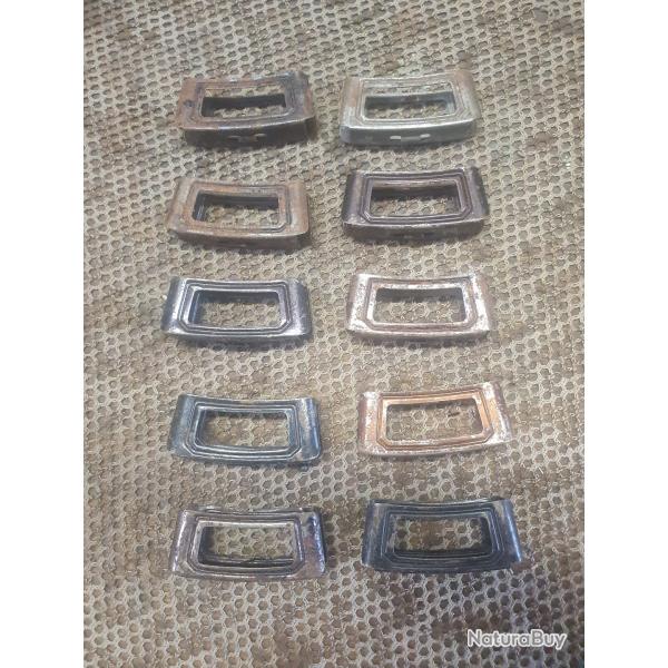 lot de 10 clips de Mannlicher Hollandais modle 1895 cal 6,5x53R
