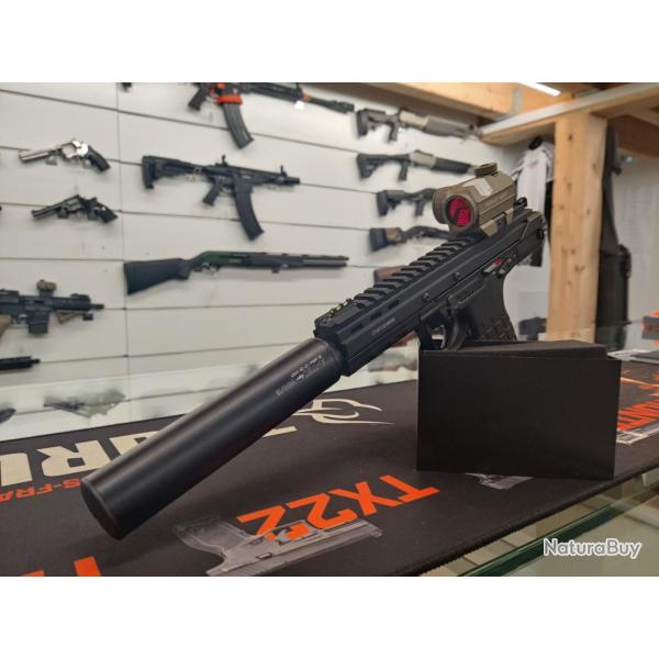 Keltec CP33 22 lr + RDS A-tech + Point rouge Prymary arms