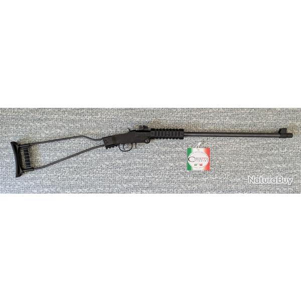 CARABINE CHIAPPA LITTLE BADGER 22 LR + LUNETTE (SERVI 1 FOIS)