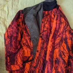 Veste de chasse réversible Farmland orange ou vert